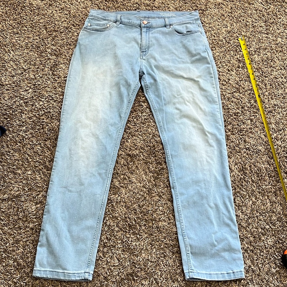 Mugsy PMT Clutch jeans light wash jeans mens 40 x 33